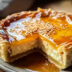 Golden Greek Honey Pie (Melopita)