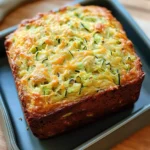 Green Onion Zucchini Cheddar Quick Bread