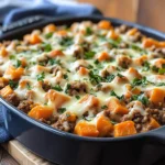 Ground Turkey Sweet Potato Bake Recipe