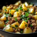 Ground Turkey with Potatoes: A Hearty Skillet Classic