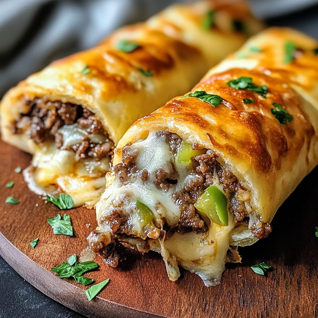 Keto Philly Cheesesteak Rolls