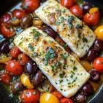 Mediterranean Baked Fish
