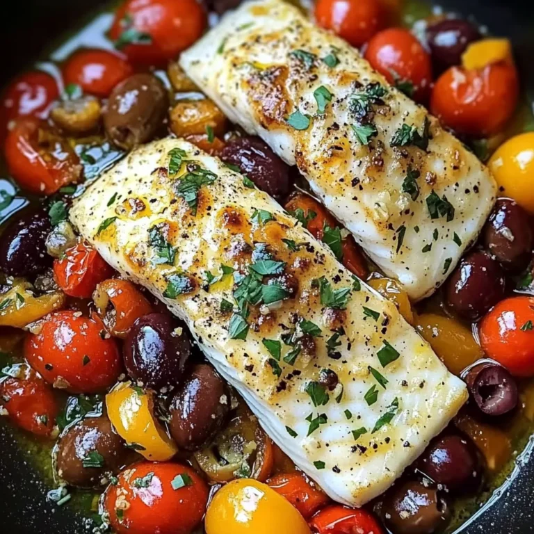 Mediterranean Baked Fish