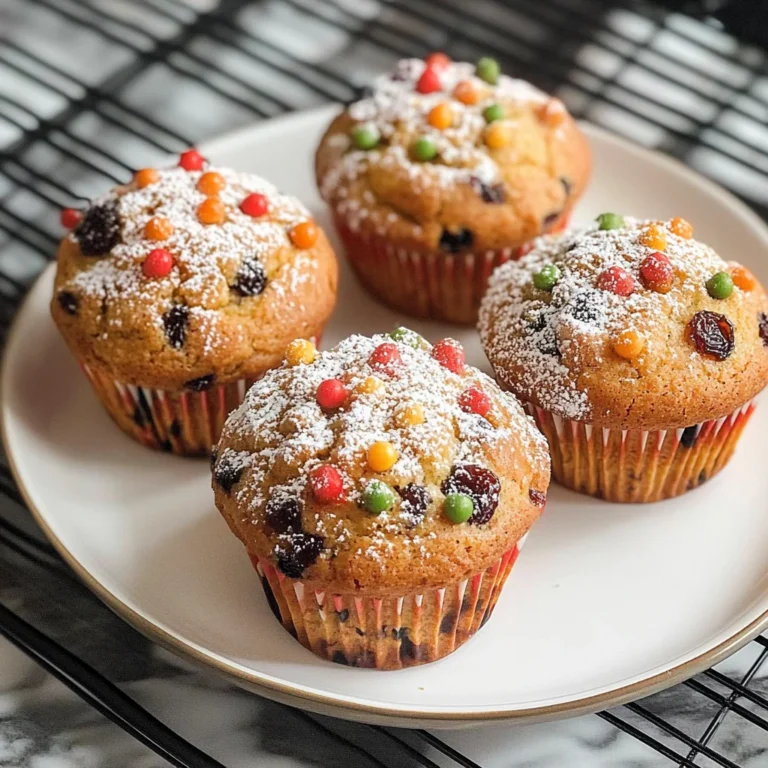 Moist Christmas Stollen Muffins