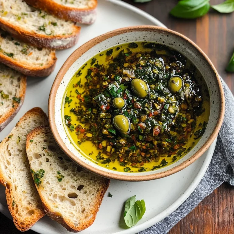 Olive Oil and Balsamic Vinegar Bread Dip