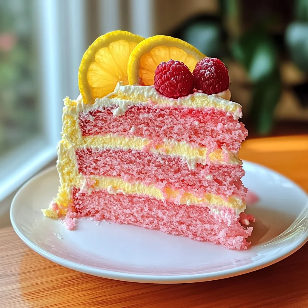 Pink Lemonade Cake