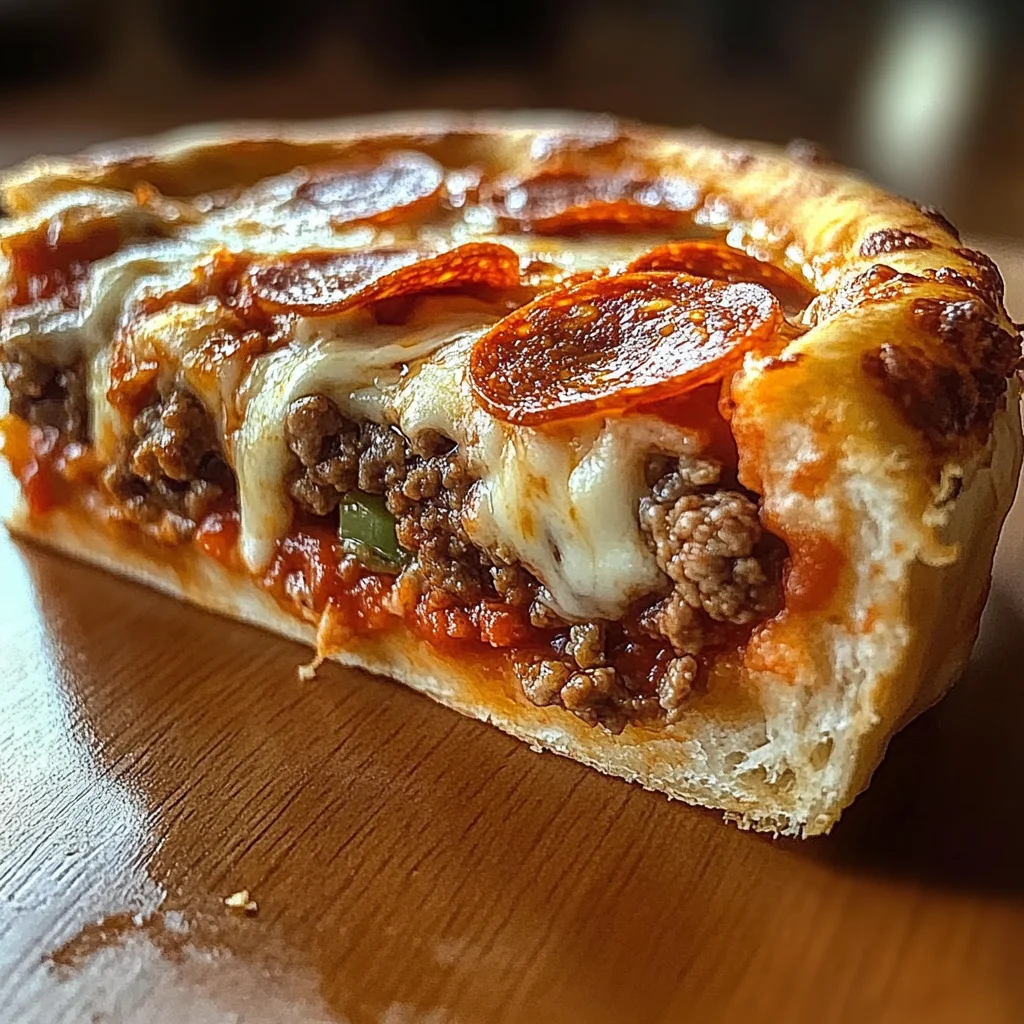 Pizza Burger Pie: A Delicious Twist on Classic Flavors