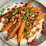 Roasted Carrots with Vegan Ricotta