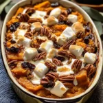 Southern Maple Sweet Potato Casserole