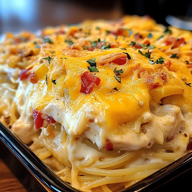 Spicy Southern Cheesy Chicken Spaghetti Casserole
