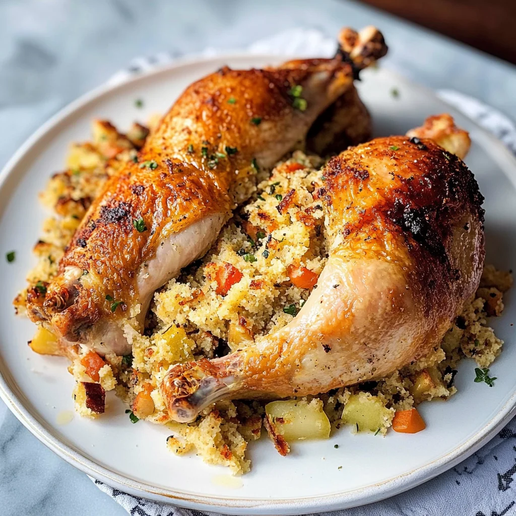 Stuffed Cornish Game Hens
