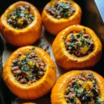 Stuffed Mini Pumpkins Recipe