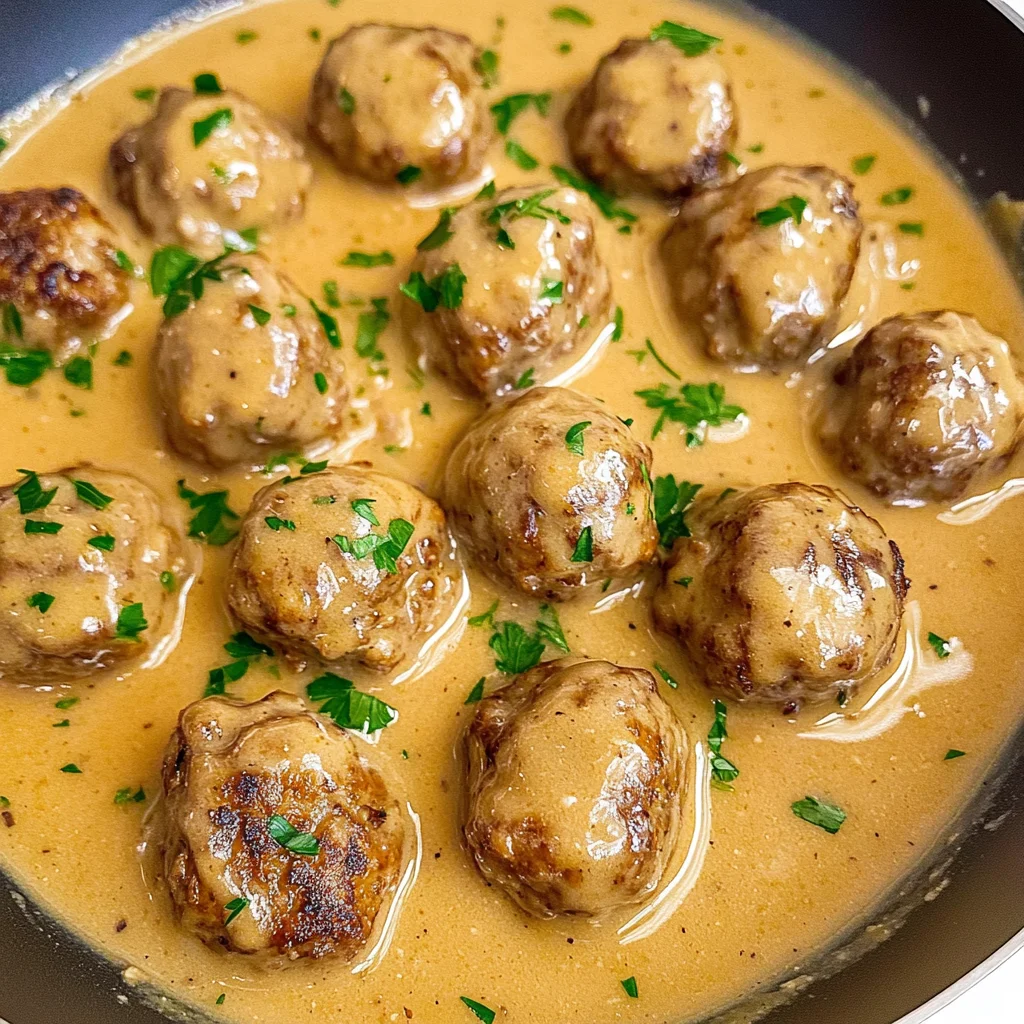 Swedish Meatballs with Gravy