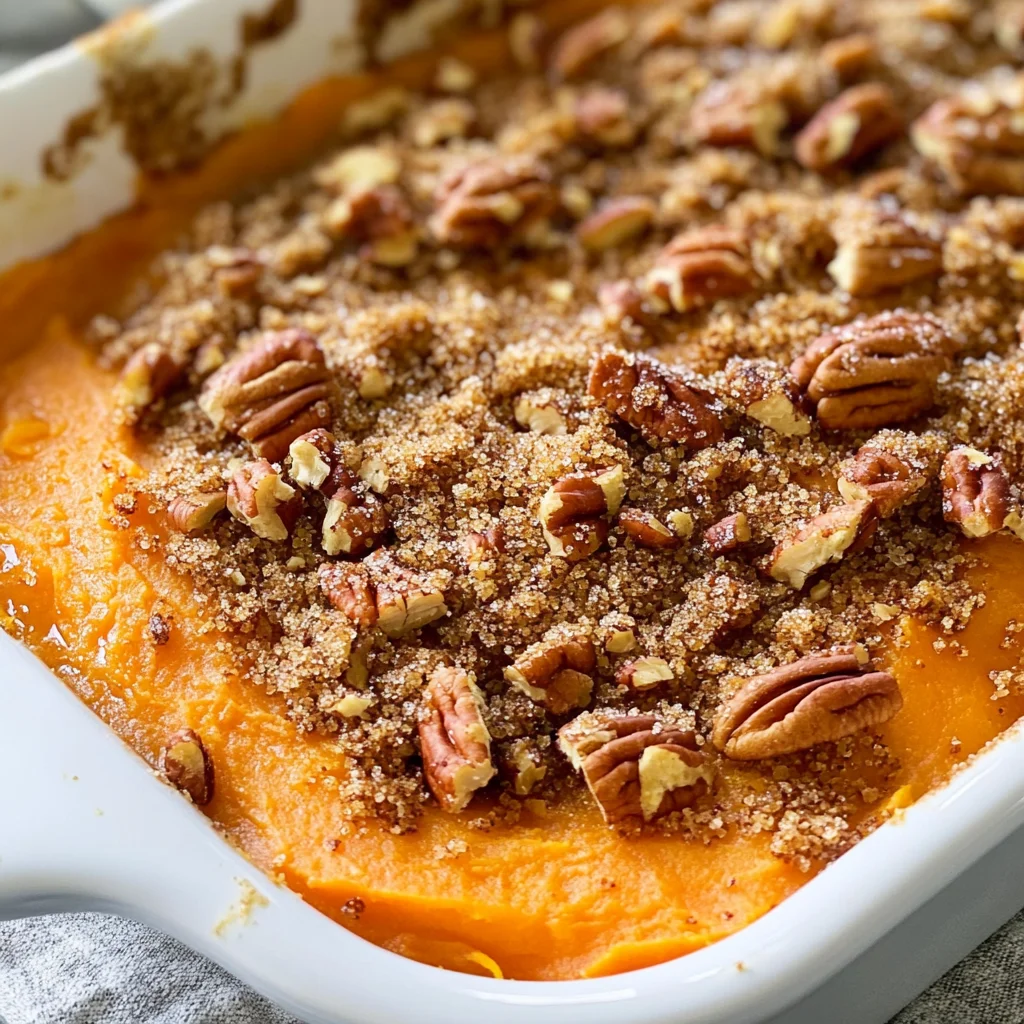 The Best Sweet Potato Casserole