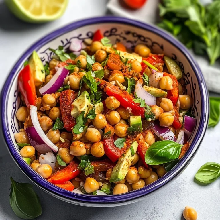 Turkish Chickpea Salad