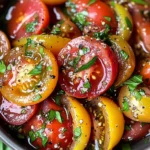 Zesty Marinated Tomatoes