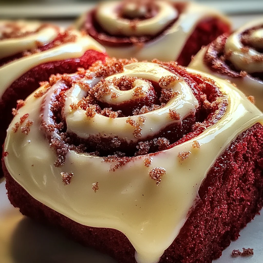 ed Velvet Cinnamon Rolls: A Decadent Twist on a Classic